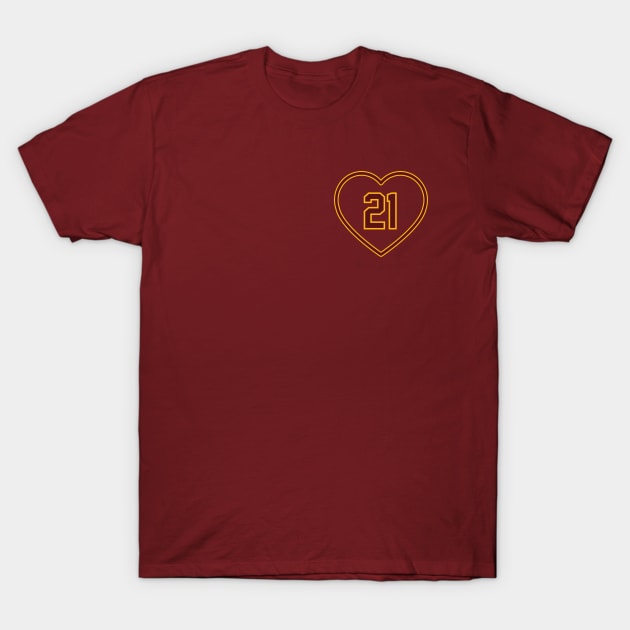 Love 21 T-Shirt by Washington Football